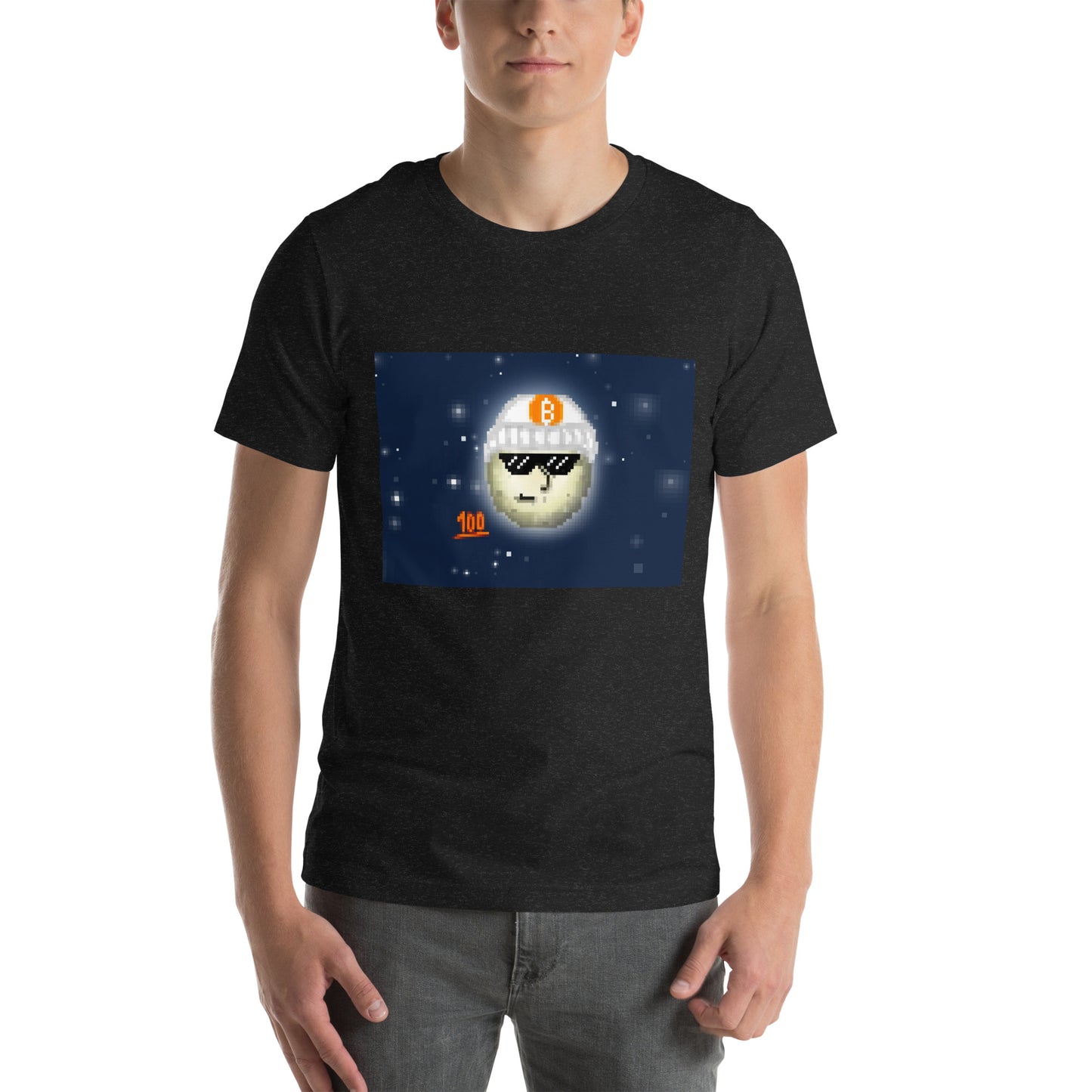 Moon Bitcoin 100 T Shirt