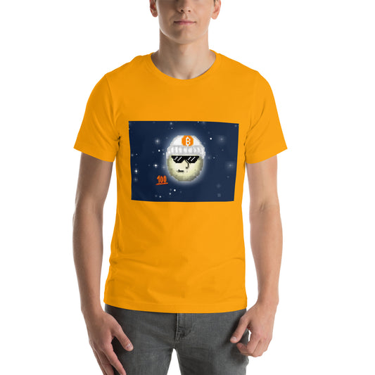 Moon Bitcoin 100 T Shirt