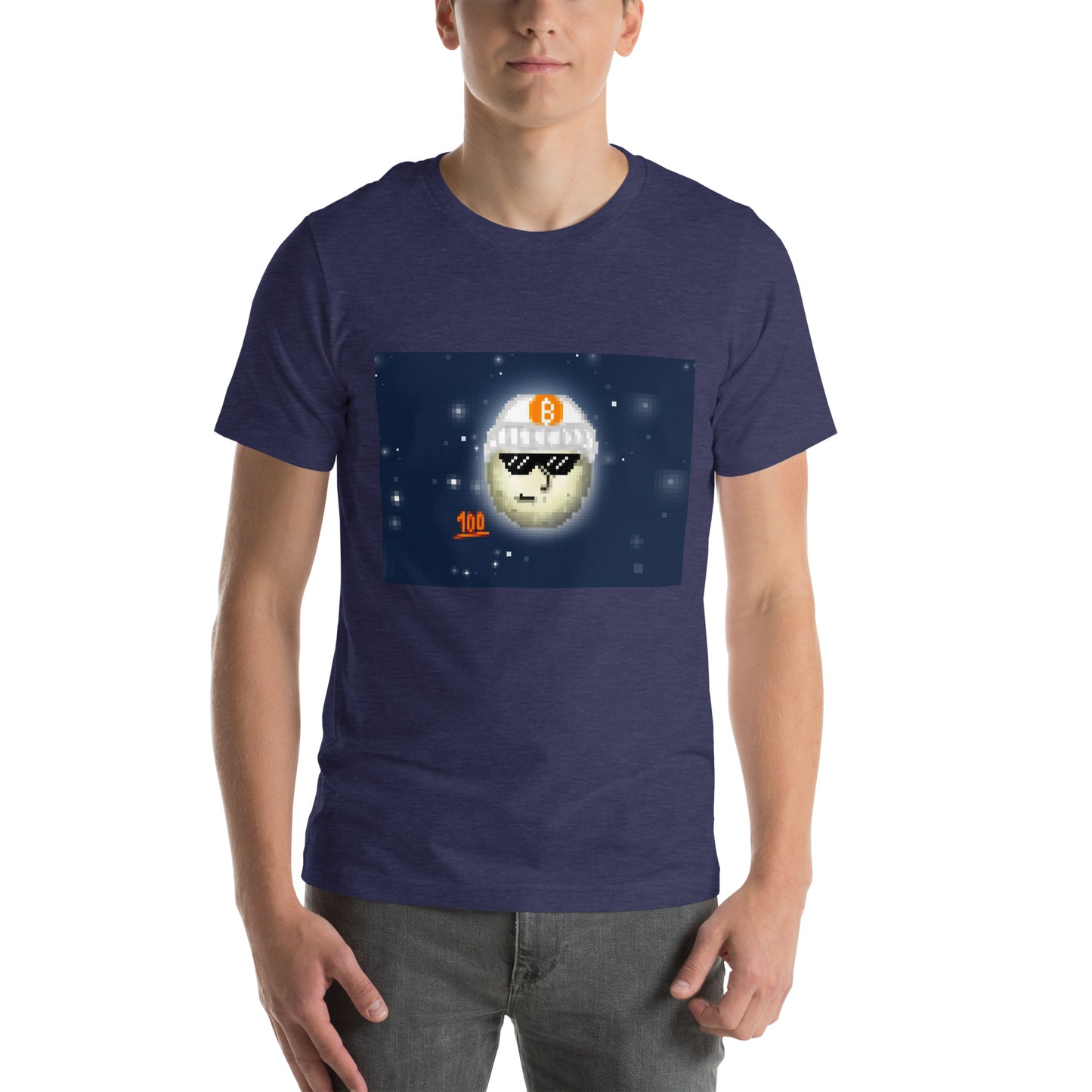 Moon Bitcoin 100 T Shirt