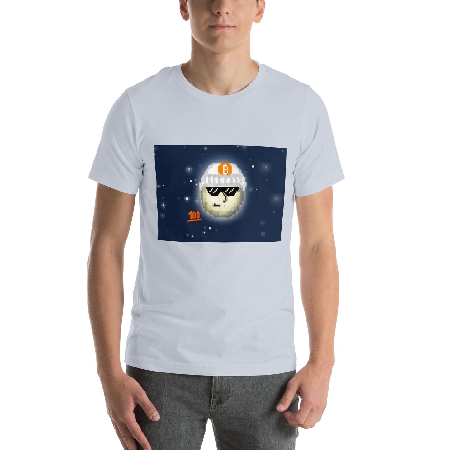 Moon Bitcoin 100 T Shirt